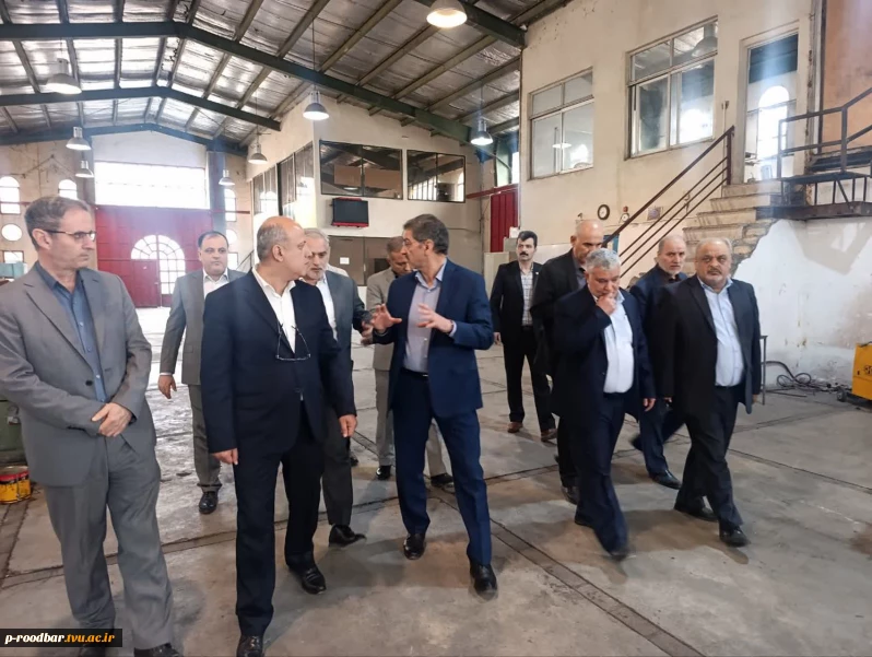 بازدید رئیس دانشگاه ملی مهارت از آموزشکده ملی مهارت سیدالشهدا(ع) رستم آباد